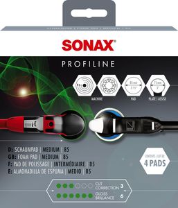 SONAX SchaumPad medium 85 (4er Pack)