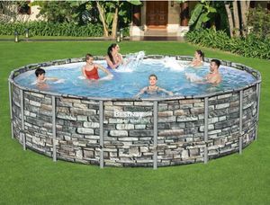 Bestway Power Steel Swimmingpool 549x132 cm Bestway Power Steel Swimmingpool 549x132 cm