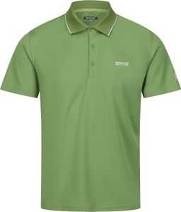 Pánská sportovní polokošile Regatta Maverick V s krátkým rukávem RG4931 (M) (Picante Green)