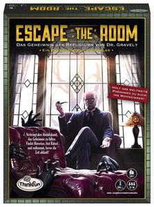 Thinkfun Familienspiel Logikspiel Escape the Room Geheimnis Dr. Gravely 76310