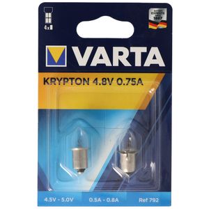 Varta Lamp 792 4,8V 0,75 A