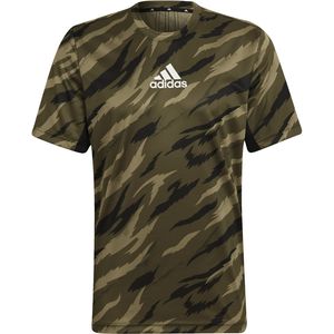 Adidas Herren Camo T-Shirt Herren 5100314 Camouflage XL