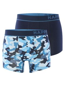 Happy Shorts Retro-Pants unterhose männer herren 2-Pack Camouflage L (Herren)