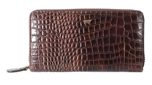 Braun Büffel Leder Geldbörse Amalfi Zip Wallet 18CS Choco braun