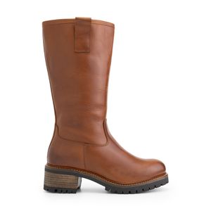 Mysa Heather - Damen - Boot mid - Classic - Leather - Neutral fitting - Wanderstiefel - Outdoor - Nubuk - Cognac - 38