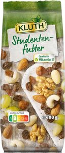 Kluth Studentenfutter Premium Snack Quelle für Vitamin E 400g
