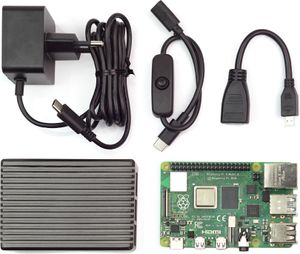 Raspberry Pi 4 Computer Modell B, 8GB RAM, Full Armor Kit