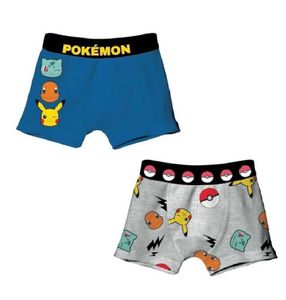 Pokemon Pikachu 2-pack boxerky spodní prádlo chlapecké kalhoty 146/152