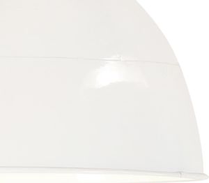 vidaXL Závesné svietidlo Vintage Industrial Style 25 W White Round 31 cm E27
