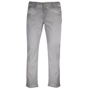 GIN TONIC Damen Straight Jeanshose Slim 5  Pocket Design Grey, Größe:34/34, Farbe:Grey