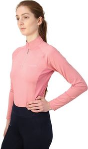 Hy - "Synergy" Sport-Oberteil für Damen BZ4432 (L) (Rosenrot)