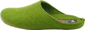 Haflinger Damen Herren Hausschuh Pantoffel Everest Fundus 481024, Größe:41 EU, Farbe:Grün