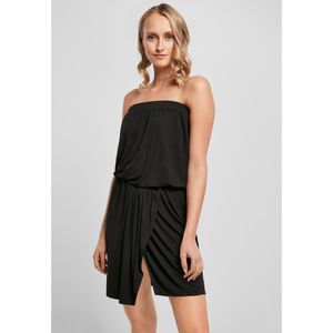Urban Classics Ladies - Short Bandeau Kleid schwarz - XL