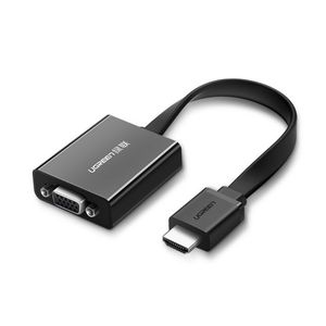 Ugreen Adapter HDMI - VGA Micro USB / Audio 3,5 mm Miniklinke