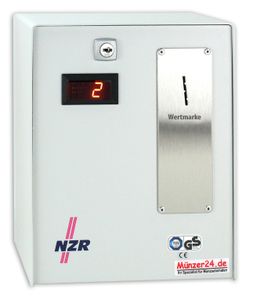 NZR ZMZ 0205 - Profil Wertmarke pd25 - Münzzeitzähler Münzautomat Münzzähler 70530176