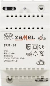 Transformátor 230/24V AC 15VA, TRM-24, exta Zamel