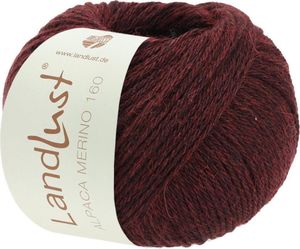 Lana Grossa Landlust Alpaka Merino 160 415 Burgund 50g