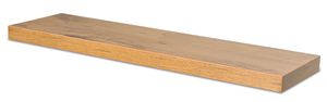 levandeo Wandboard Bobby 80cm Wildeiche Eiche Wandregal Regal Board Bücherbord