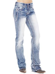 Frauen Reißverschluss Denim Hosen Schule Flagge Gedruckte Jeans Mode Stickboden,Farbe:Hellblau,Größe:3xl