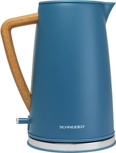 SCHNEIDER Wasserkocher Fjord Line 1,7l petrol-blau