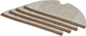 4x Wischtücher passend für Xiaomi Roborock S5 S50 S51 S55 S6 S6 MAXV S5 MAX