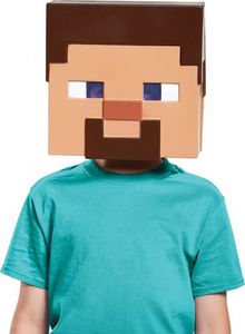 Maska Minecraft - Steve, detská