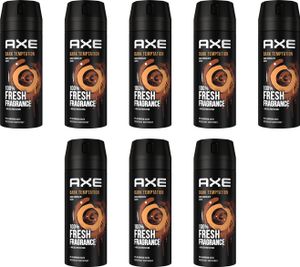 Deo Axe Dark Temptation 8 x 150ml Deospray Deodorant Bodyspray Herren