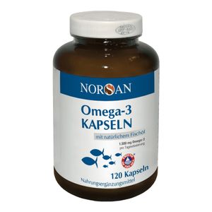 Nahrungsergänzungsmittel Norsan Omega-3 (120 Kapseln) BI8466