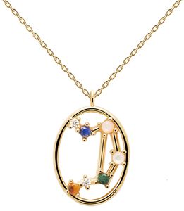 PDPAOLA Halskette STERNZEICHEN 18K gold plated silver gold