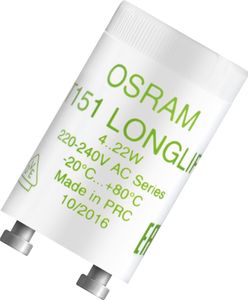 Osram Starter ST 151 Longlife Starter für Reihenschaltung an 230 V AC