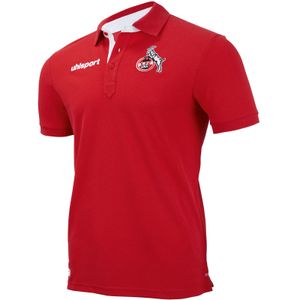 uhlsport 1. FC Köln Essential Prime Poloshirt rot 140
