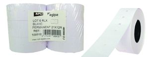 agipa Etiketten für Preisauszeichner 21 x 12 mm weiß