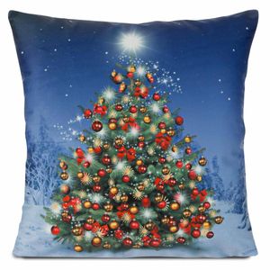 Eurofirany Weihnachten Kissenbezug Polyester mehrfarbig 40cm x 40cm