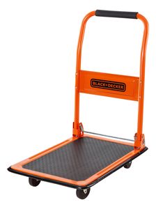 Wózek platformowy BLACK+DECKER - Wózek transportowy 80 kg - Składany wózek ręczny