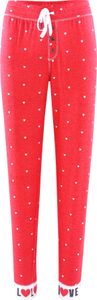 PJ Salvage schlaf-hose schlaf-hose pyjama COZY IN LOVE rot S (Damen)