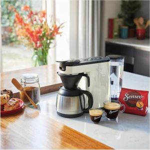 Philips Senseo® Switch 2-in-1 Pad und Filter Kaffeemaschine mit Thermo Kanne + Intensitätsregler, Weiß (HD6592/04) Philips Senseo® Switch 2-in-1 Pad und Filter Kaffeemaschine mit Thermo Kanne + Intensitätsregler, Weiß (HD6592/04)