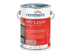 Remmers HK-Lasur 3in1 Grey-Protect wassergrau (FT-20924) 2,5 l, Holzlasur aussen