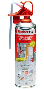 1K Schnellmontageschaum PU1 - Fischer - 500ml