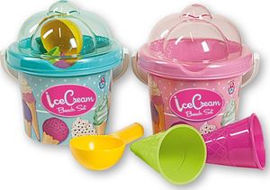 Sandspielzeug Eimergarnitur 5-tlg. Ice Cream Simba