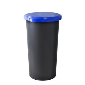 KUEFA VLC 60 Liter Müllsackständer, Mülleimer, Sammelbehälter für den Gelben Sack (Blau)