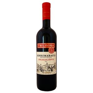 Tbilisoba Rotwein Kindzmarauli lieblich 0,75L georgischer Wein Saperavi