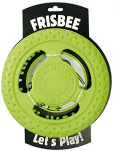 Hundespielzeug Kiwi Play Frisbee Maxi grün 21,5 x 3,5 cm