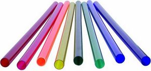 2943 Farbrohr 1180mm Ø 30mm pink LED oder Leuchtstoff T8-Röhren im 3er Pack