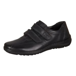 Waldläufer Herren Halbschuhe schwarz, Leder, 2026112/8.0