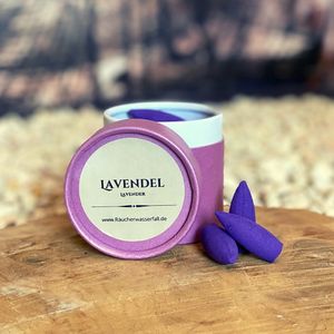Räucherkegel Duftrichtung Lavendel (20 Kegel)