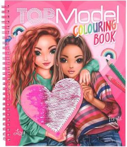 Depesche-TOPModel Malbuch mit Pailletten