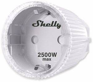 Shelly Plug - WiFi zásuvka - meranie prúdu 2500W, plug_S