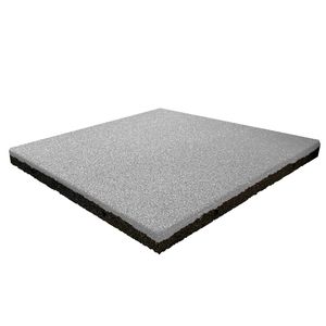 Fallschutzmatte SRP | ET 45 mm | 50x50 cm | betongrau