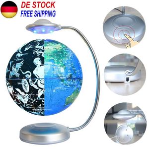 Leuchtglobus Magnetische Schwebender Weltkugel LED Beleuchtung Rotation Deko