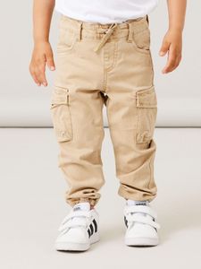 Jungen Cargo Jeans Hose Twill Jogger Pants mit Gummizug NMMBEN |